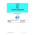 2011 VCE ESL Trial Examination